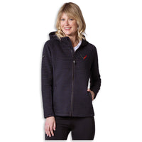 C8 Arena Hooded Fleece | Black - Front