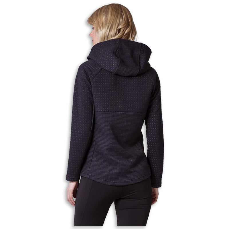 C8 Arena Hooded Fleece | Black - Back