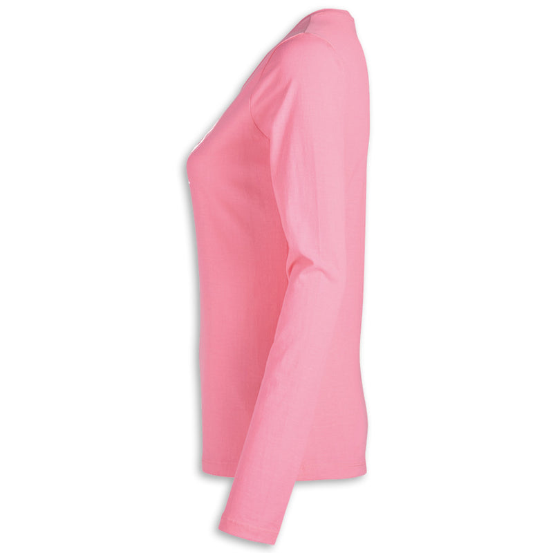 C7 Long Sleeve | Women's Crew Tee - Side