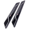 C8 Color-Matched Stingray | Door Sill Plate Covers - Blade Silver