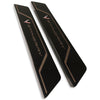 C8 Color-Matched Stingray | Door Sill Plate Covers - Zeus Bronze