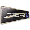 Corvette C7 ZR1 Metal Sign - 3/4 View