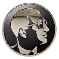 Zora Silhouette Metal Sign - Front