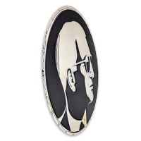 Zora Silhouette Metal Sign - 3/4 View