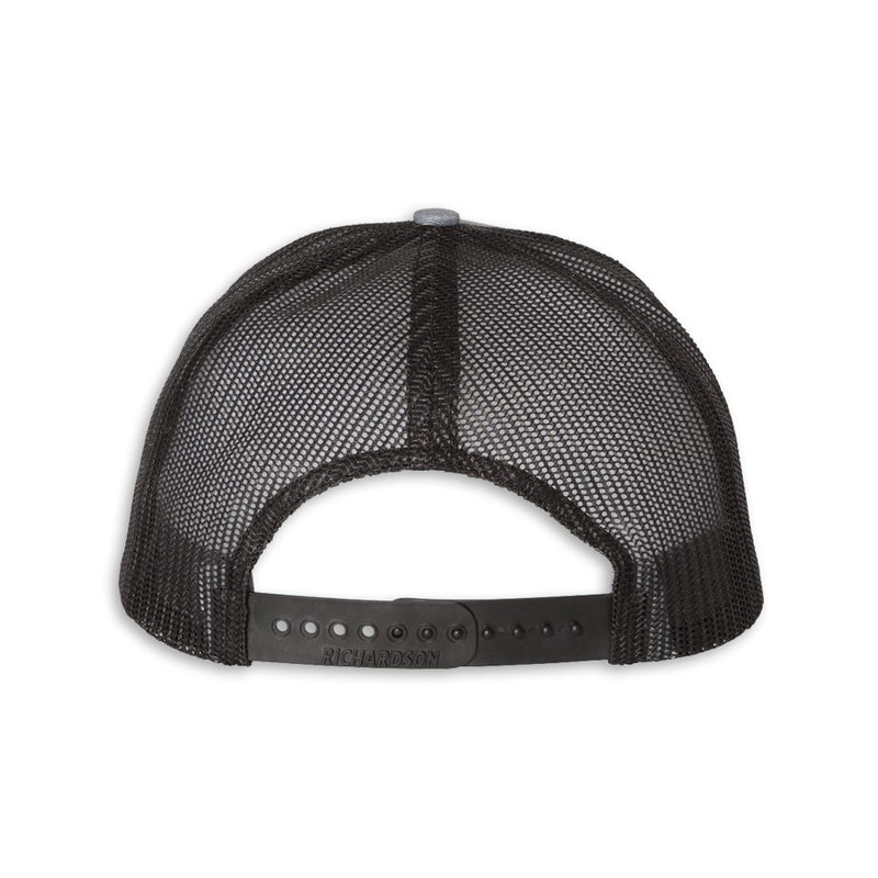Corvette Mesh Back Cap | Heather Gray/Black - Back