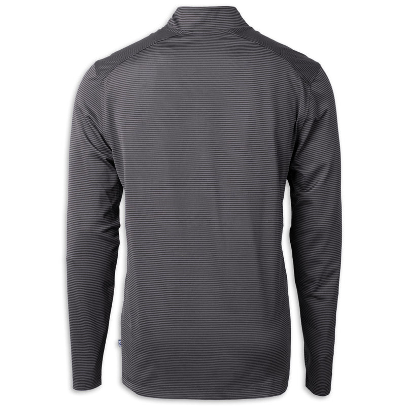 Micro Stripe Quarter-Zip - Back