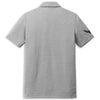 TravisMathew Chest Stripe Polo - Heather Gray - Back