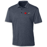 C3 Heritage Performance Polo | Navy - Front
