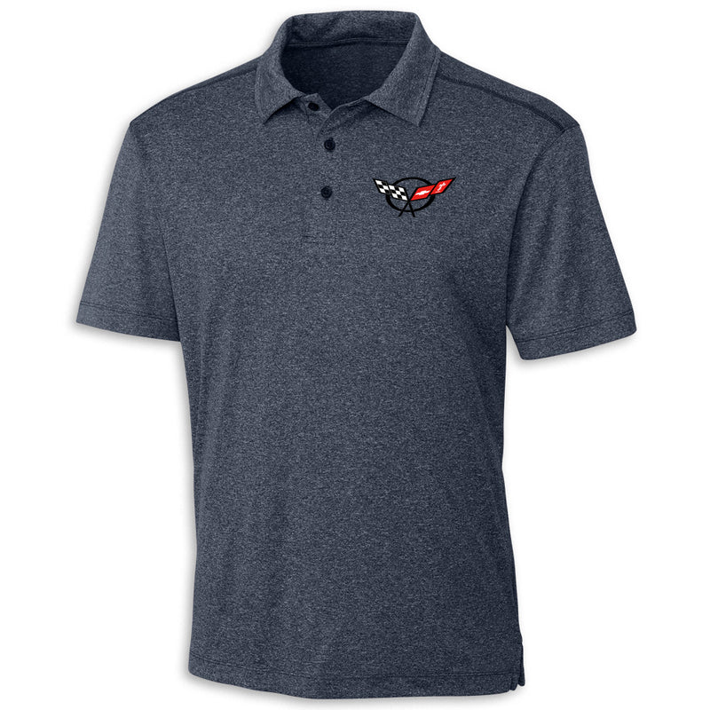 C5 Heritage Performance Polo | Navy - Front
