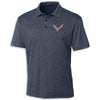 C7 Heritage Performance Polo | Navy - Front