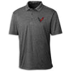 C8 Heritage Performance Polo | Black - Front