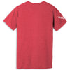Car Gesture Tee | Heather Red - Back