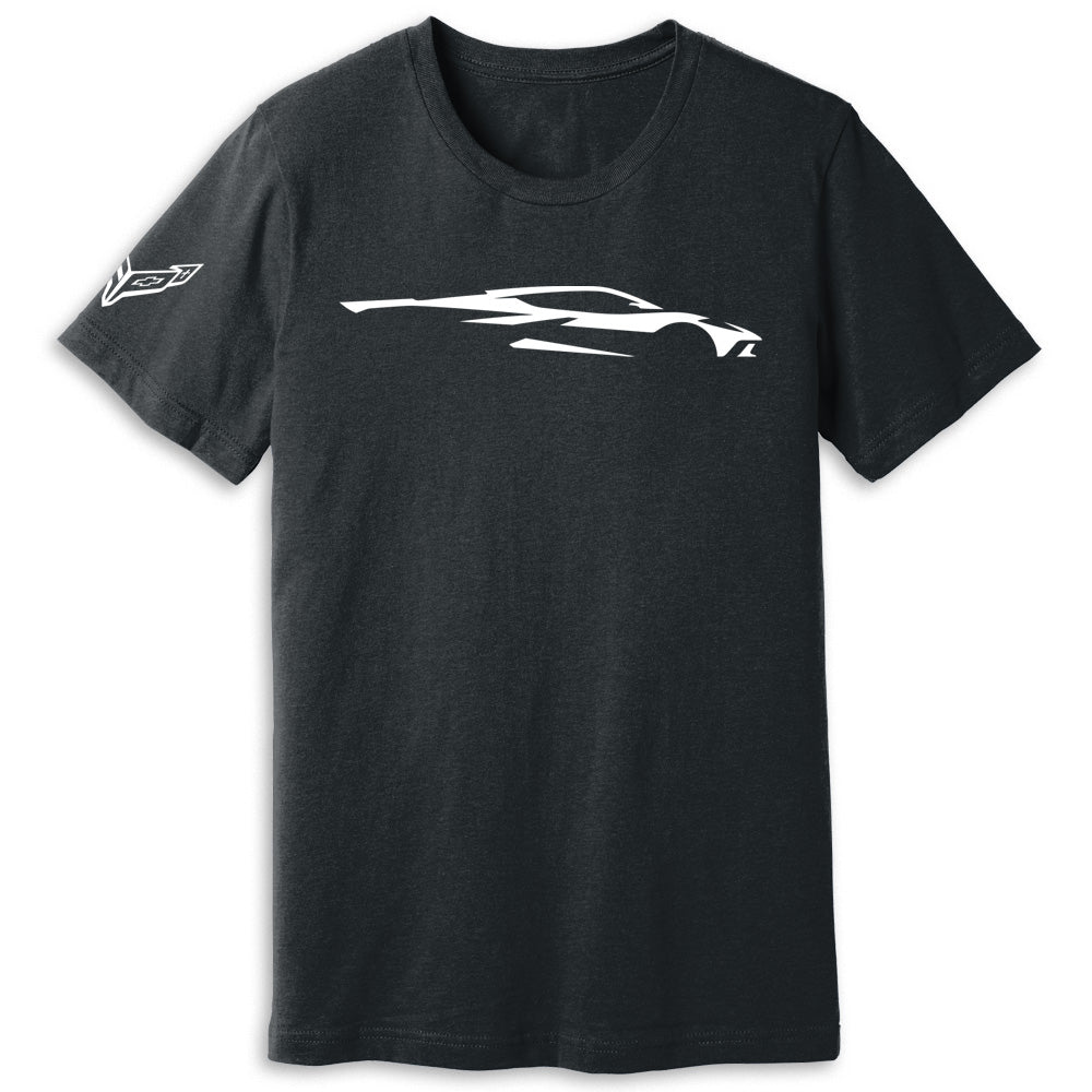 Car Gesture Tee | Dark Gray Heather - Front