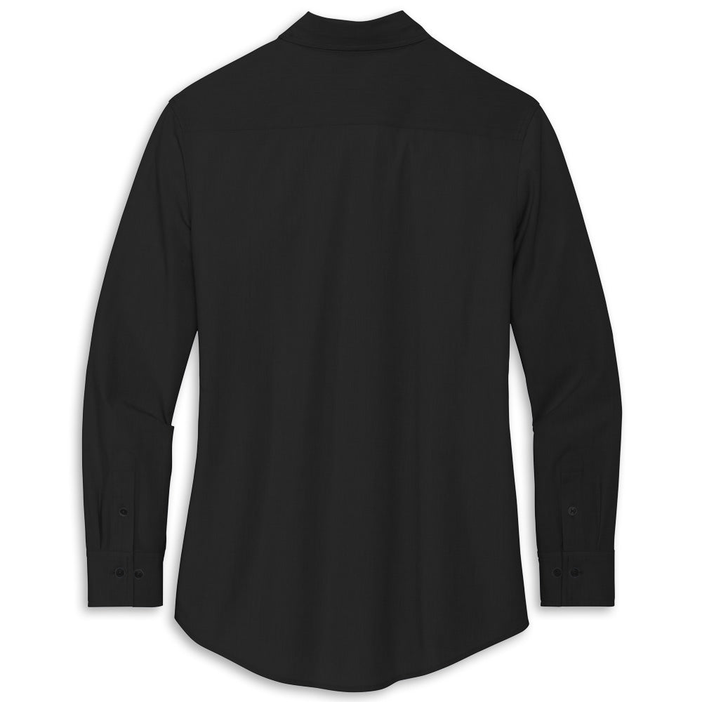 Long Sleeve Button-Front - Back
