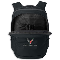 Corvette TravisMathew Backpack - Open