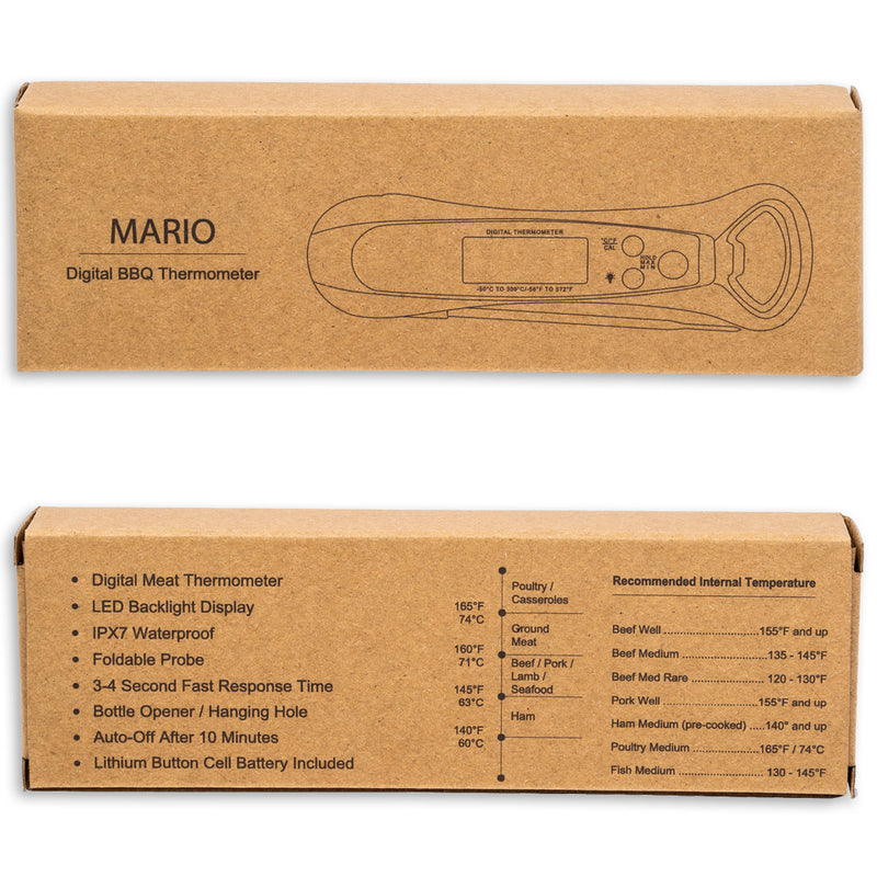 Digital Meat Thermometer - Box