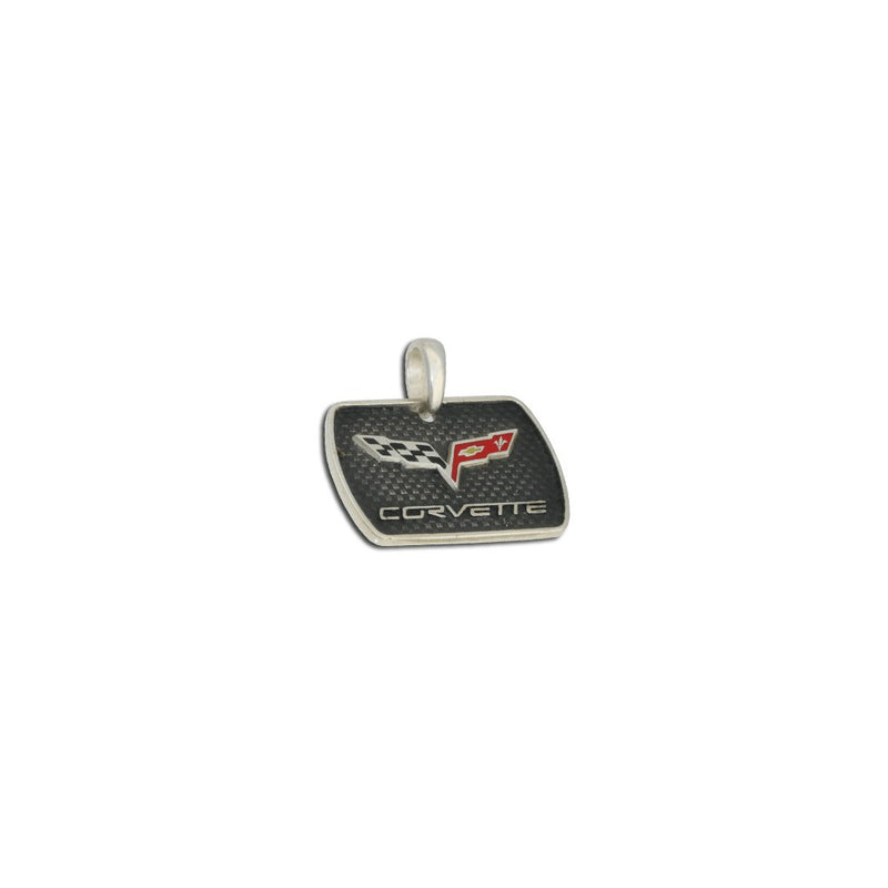C6 Corvette Oxidized Pendant