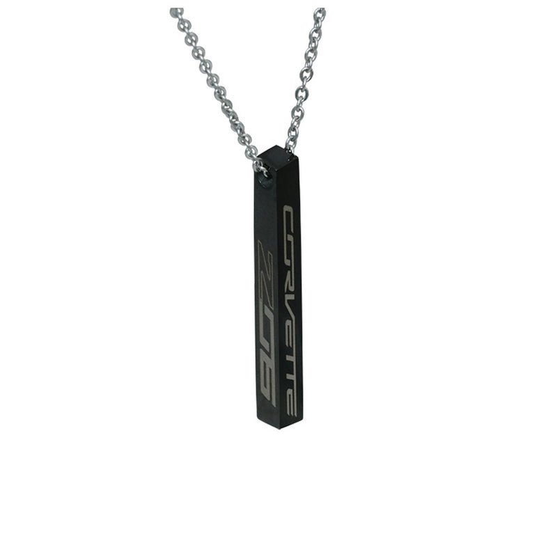 C7 Z06 Bar Necklace | Black