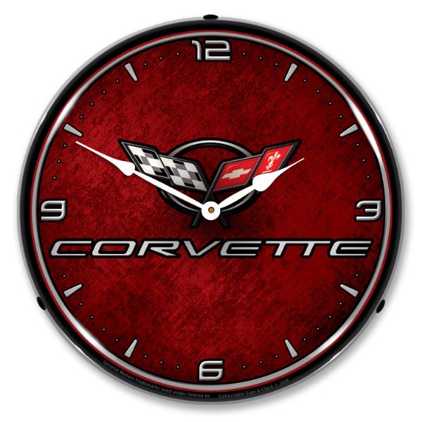 Corvette C5 | LED Backlit Clock
