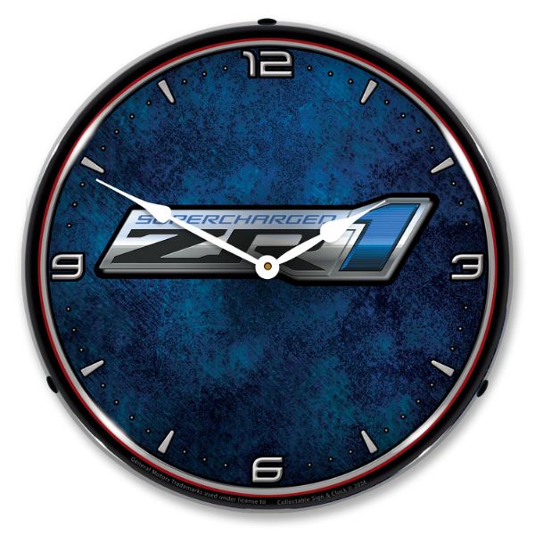 Corvette ZR1 | LED Backlit Clock