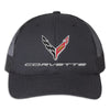 C8 Corvette Classic Cap - Black - Front