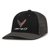 ZR1 Fitted Trucker Cap | Black/Graphite - 3/4 View