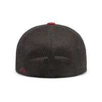 ZR1 Fitted Trucker Cap | Red/Graphite - Back