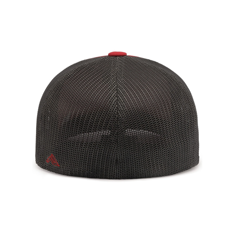 ZR1 Fitted Trucker Cap | Red/Graphite - Back