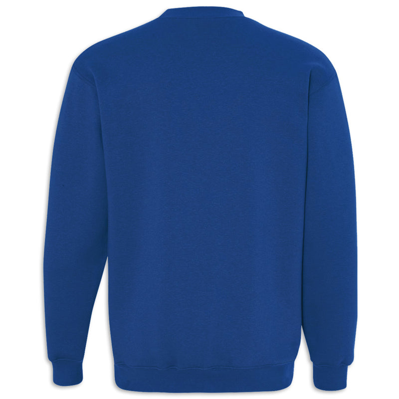 C8 Corvette USA Made | Crewneck Sweatshirt - Royal Blue - Back