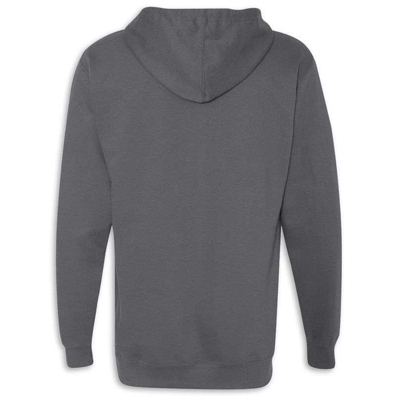 C8 Hooded Fleece | Classic Charcoal - Back