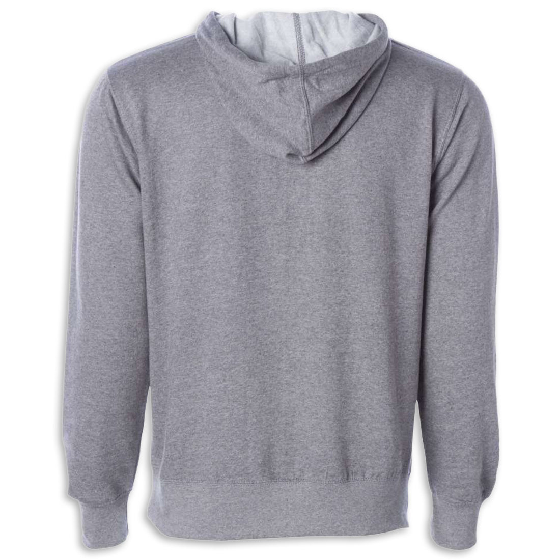 C8 Hooded Fleece | Gunmetal Heather - Back