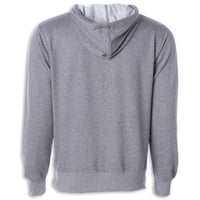 C8 Hooded Fleece | Gunmetal Heather - Back