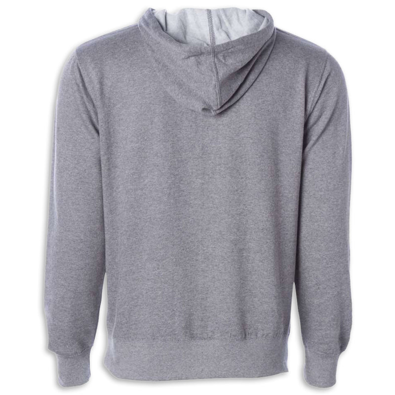C8 Hooded Fleece | Gunmetal Heather - Back