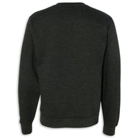 C8 Crewneck Fleece | Charcoal Heather - Back