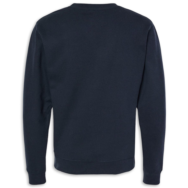 C8 Crewneck Fleece | Classic Navy - Back