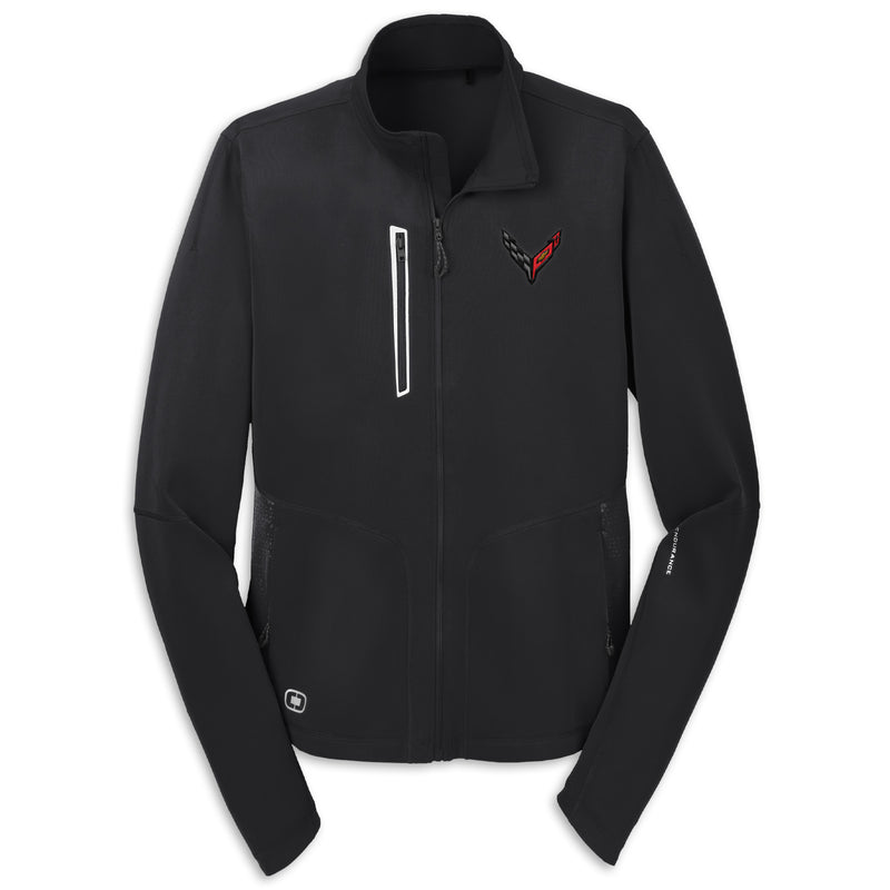 C8 Men’s OGIO® Full-Zip Fleece | Blacktop