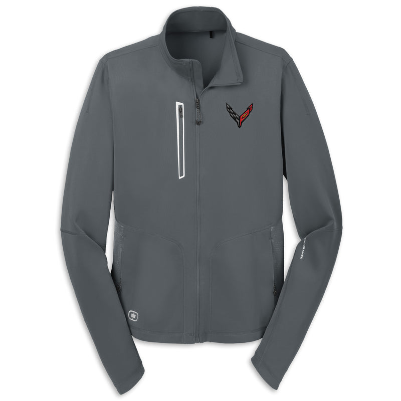 C8 Men’s OGIO® Full-Zip Fleece | Gear Gray