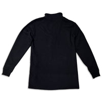 Quarter-Zip Fleece | Black - Back