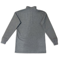 Quarter-Zip Fleece | Gray - Back