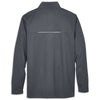 Three-Layer Knit Tech-Shell Jacket | Carbon - Back