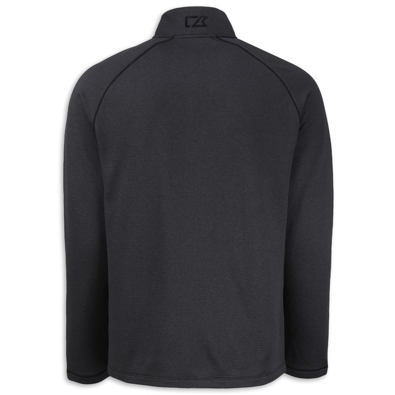 C8 Men’s Full-Zip Jacket | Black Heather - Back