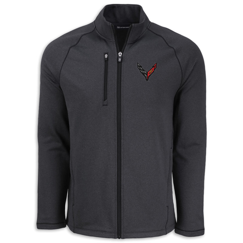 C8 Men’s Full-Zip Jacket | Black Heather
