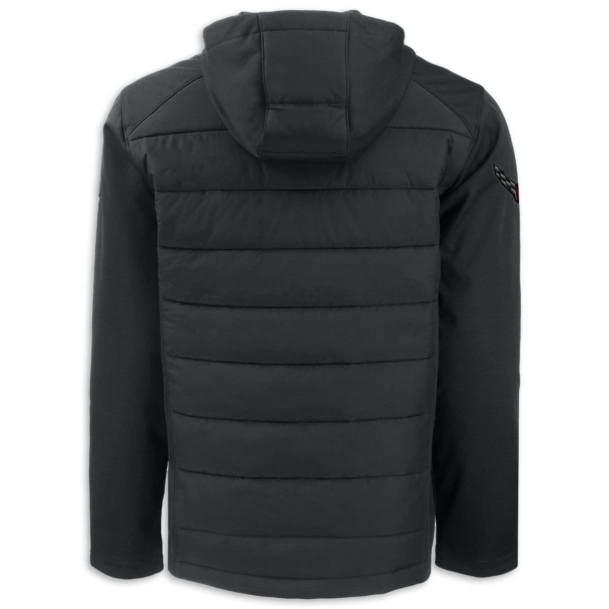 C8 Men’s Evoke Softshell Jacket | Black - Back