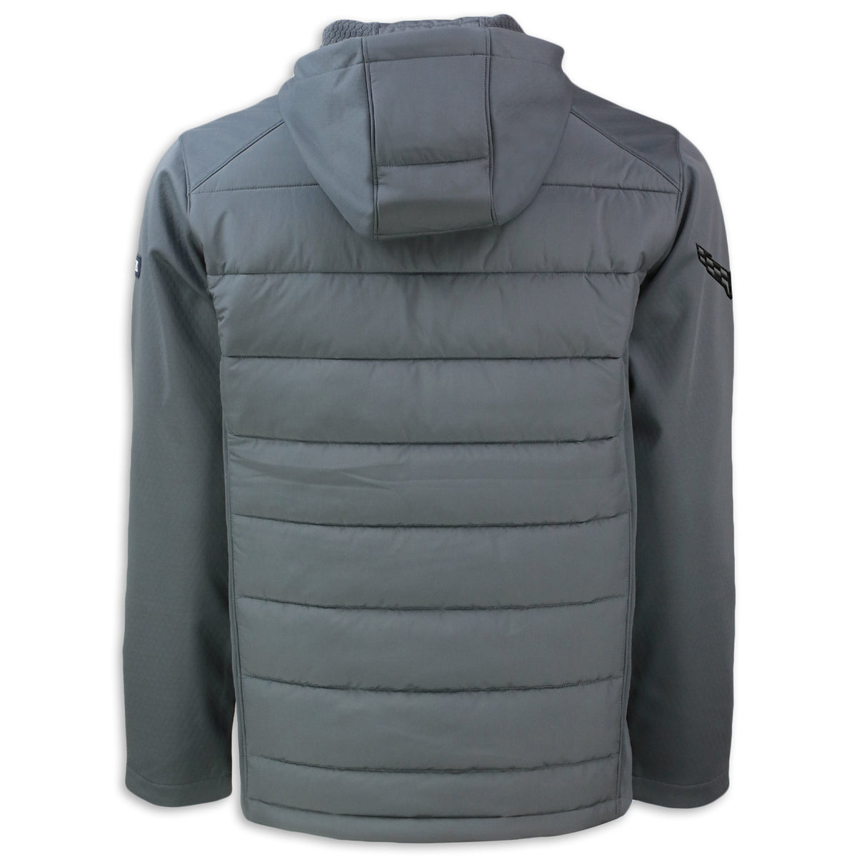 C8 Men’s Evoke Softshell Jacket | Elemental Gray - Back