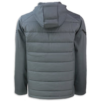 C8 Men’s Evoke Softshell Jacket | Elemental Gray - Back