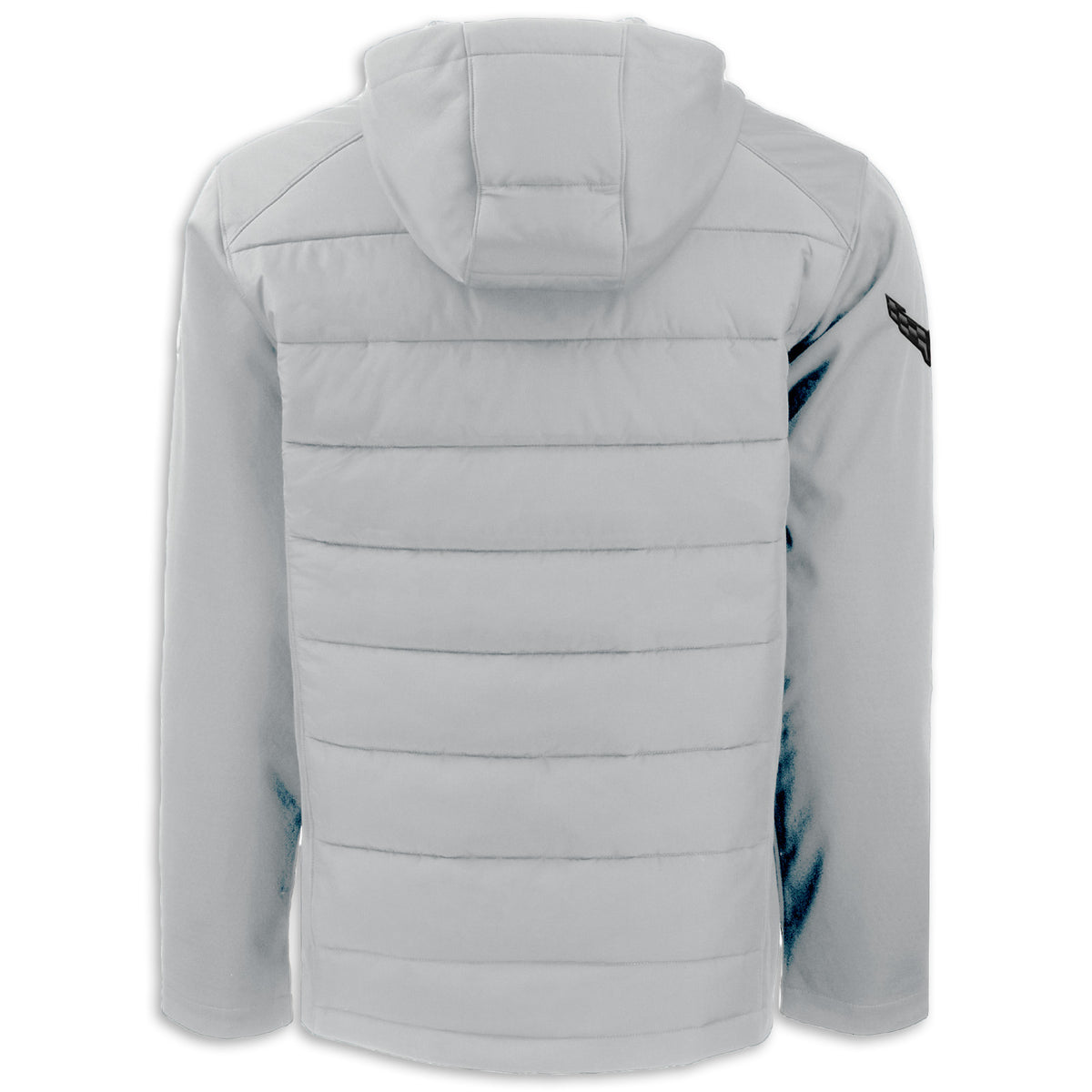 C8 Men’s Evoke Softshell Jacket | Concrete Gray - Back