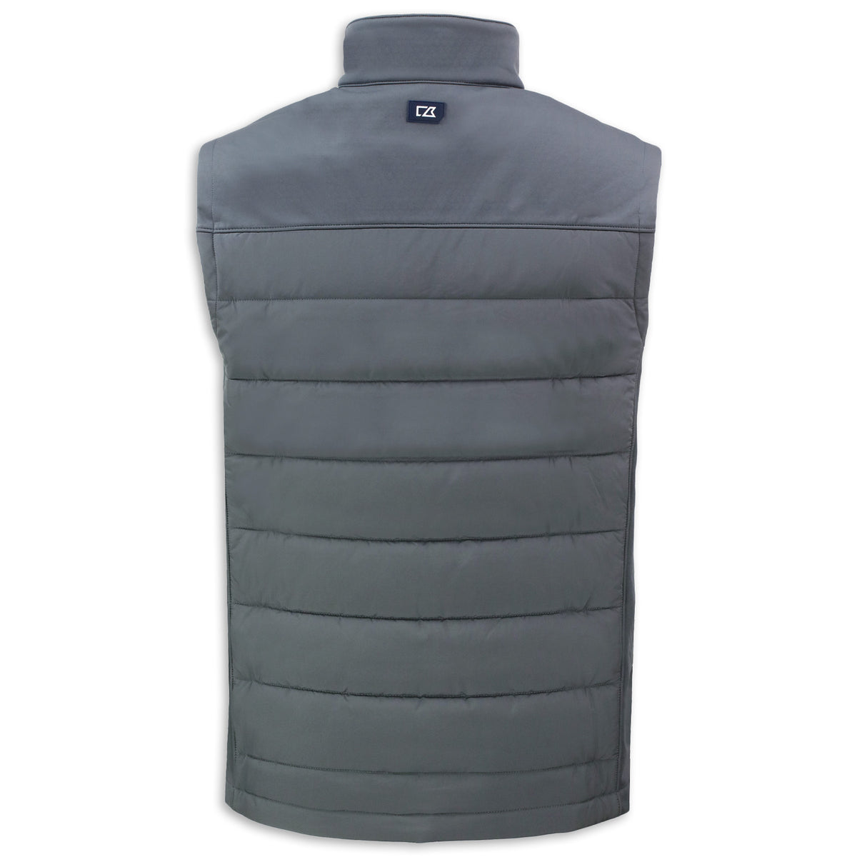 Back - C8 Men’s Soft Shell Vest | Gray