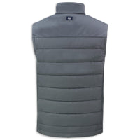 Back - C8 Men’s Soft Shell Vest | Gray