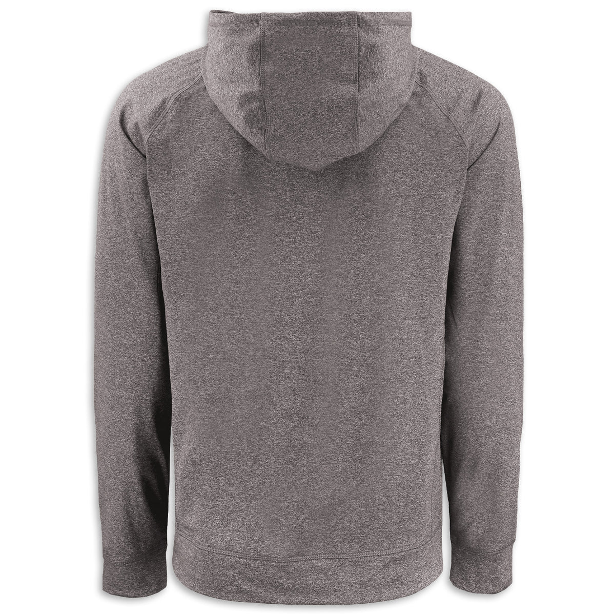 C8 Men’s Hooded Pullover | Black Heather - Back