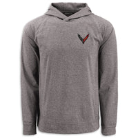 C8 Men’s Hooded Pullover | Black Heather